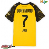 Camiseta Borussia Dortmund Jobe Bellingham #7 Primera Equipación para mujer 2025-26 manga corta